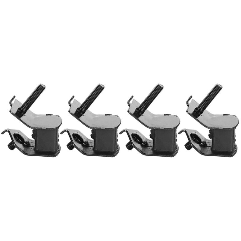 Jeffergarden - Cikonielf 4 Pièces Générateurs à Essence Amortissement Pieds Coussin de Fer Coussinets Anti-Vibration Support de Pied pour Générateur