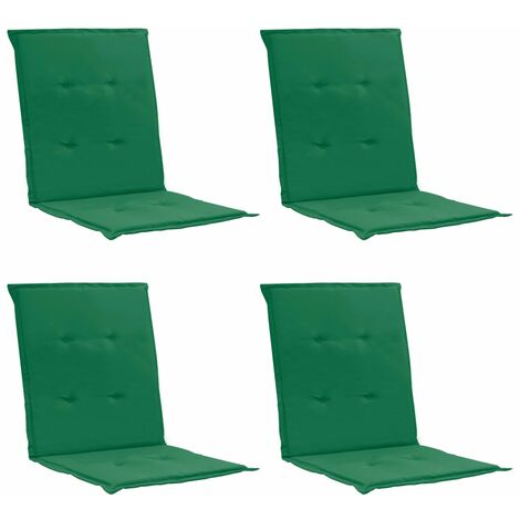 Coussin de siège de jardin imperméable 100 % polyester vert 120x80x10 –  Décoshop26
