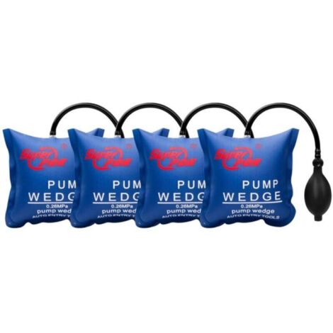 Lot de 4 coussins de montage de 300 kg Pro, cric à coussin d'air, montage de fenêtre pour porte et fenêtre, poids porteur de coussin de levage, coussin de gonflage