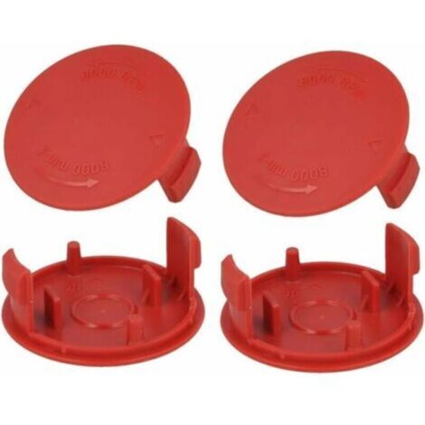 Lot de 4 couvre-bobines de fil pour débroussailleuse Bosch AFS 23-37