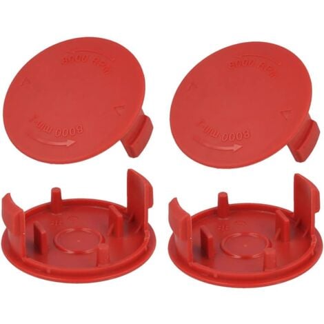 Lot de 4 couvre-bobines de fil pour débroussailleuse Bosch AFS 23-37,DOLASO