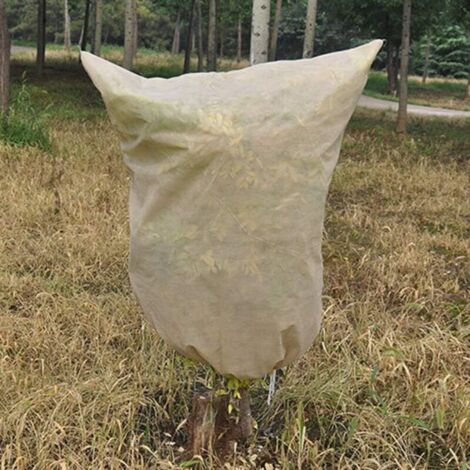 Lot de 4 Couvre-Plante d'hiver, Sac de Protection pour Plantes, Couvre-Plantes Contre Le Gel extérieur, Vestes chauffantes pour Plantes de Jardin résistant à la déchirure, Protection hivernale Plantes