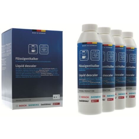 Lot de 4 détartrants liquide multi usage 250 ml