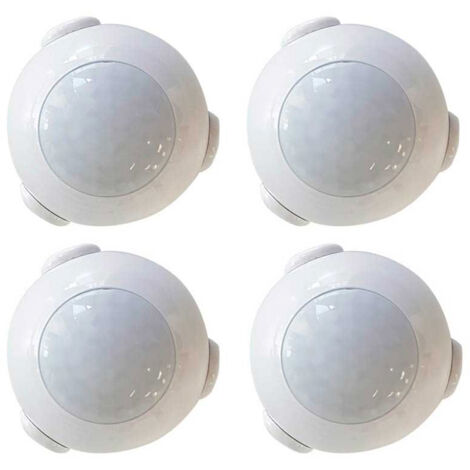 Lot de 4 détecteurs de mouvement WiFi avec notification Smartphone/APP 7hSevenOn Home