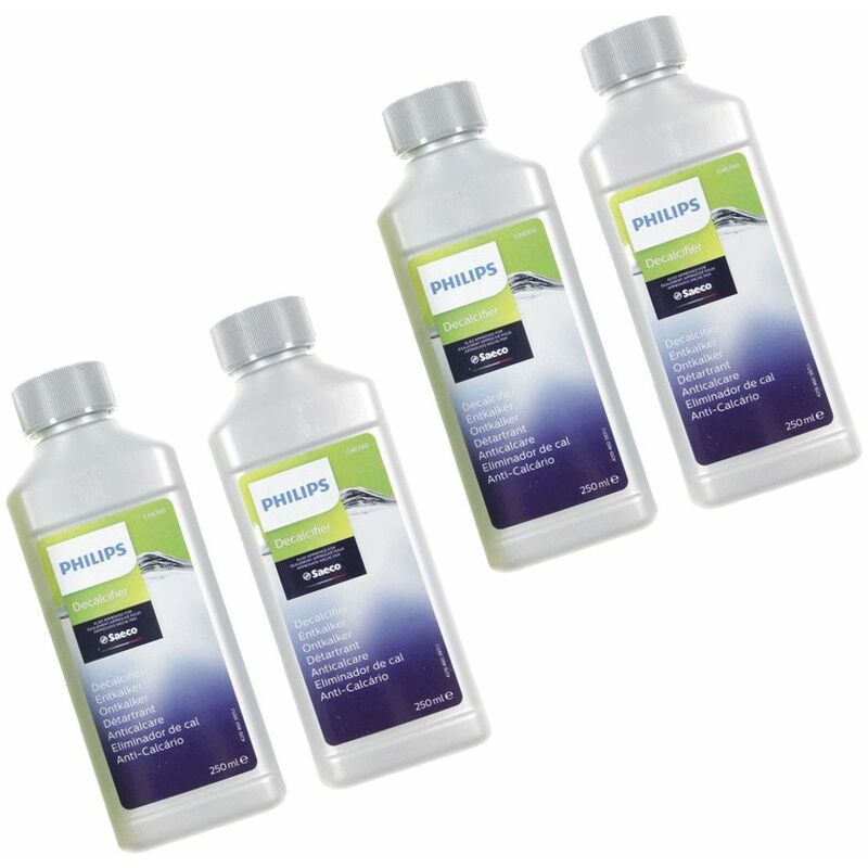 Saeco - Lot de 4 détartrants 250ml d'origine