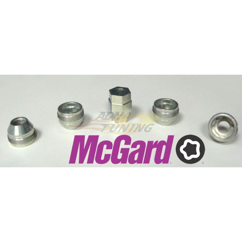 4 Ecrous Antivol 12x150 l 19.7mm Coniques Cle 19-21 - 24012SU - 516038