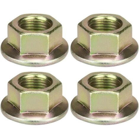 Lot De 4 Écrous De Lame De Broche 712-0417A Compatibles Avec 753-05549 912-0417A Pour Tondeuse À Gazon, Tracteur De Jardin, Tondeuse Tournante, Pièces De Rechange