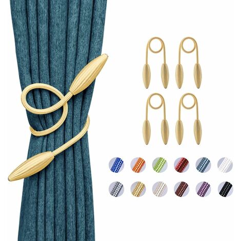 Lot De 4 Rideaux à Pattes - Couleur Blanc - Occasion En Bon état - Pour Fenêtre Classique