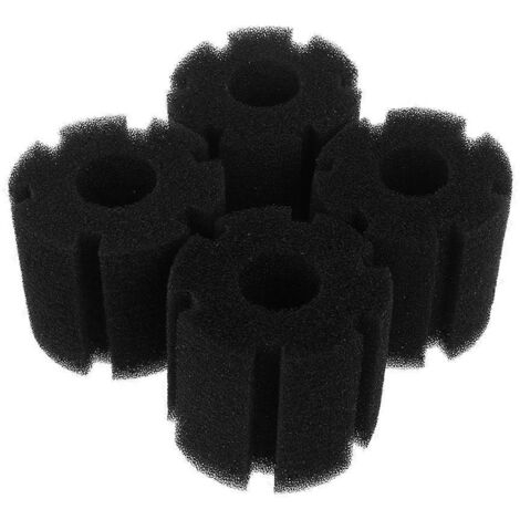 Lot de 4 éponges de rechange pour filtre biochimique d'aquarium