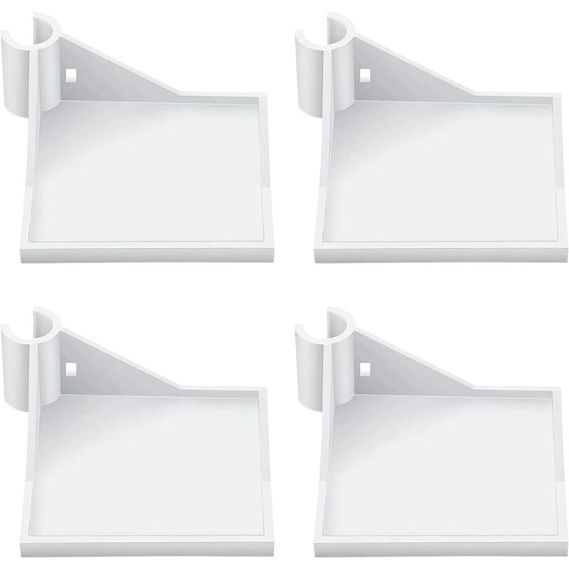 Lot de 4 Étagère d'angle pour Tente de Culture, Support de Tente de Croissance, Accessoire de Tente de Culture, Kit de Culture d'angle pour Appareil