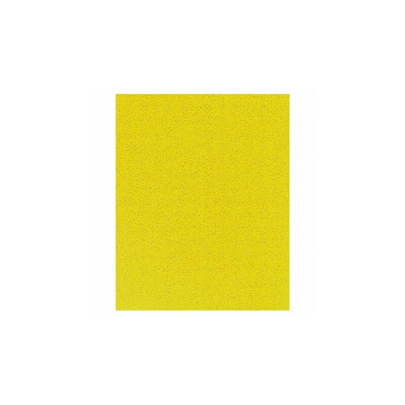 Feuille papier corindon jaune Classic Larg. 230 Long. 280 Grain 150 Boite de 50