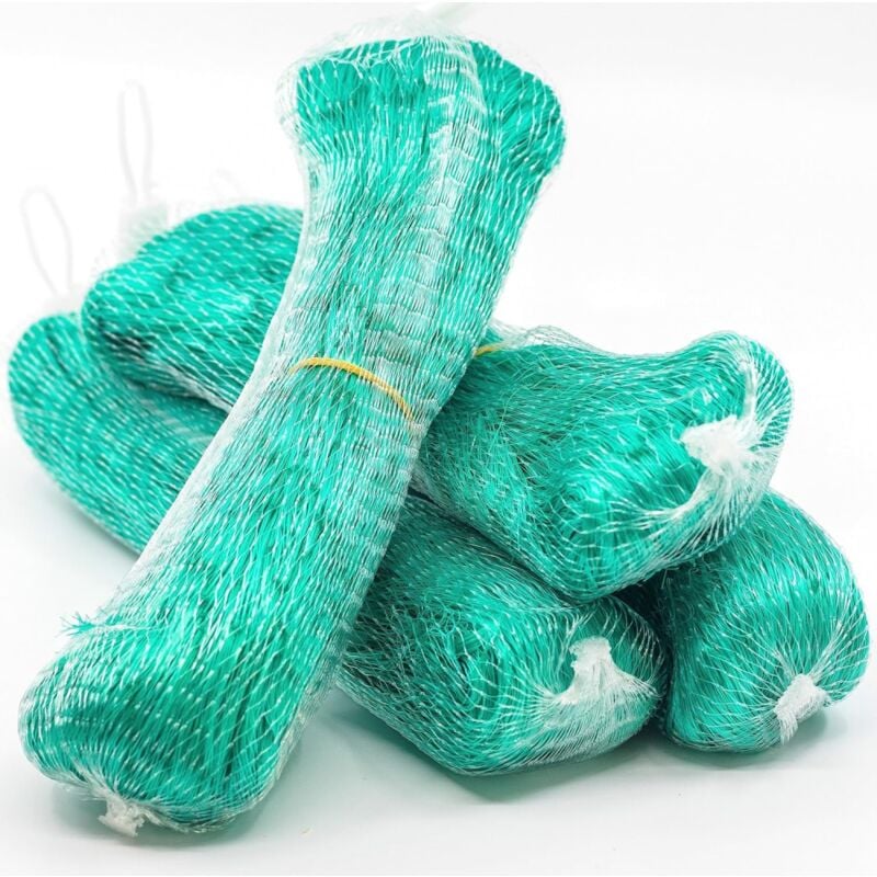Lot de 4 filets anti-oiseaux - 4 x 5 m - Protection contre les oiseaux et les feuilles
