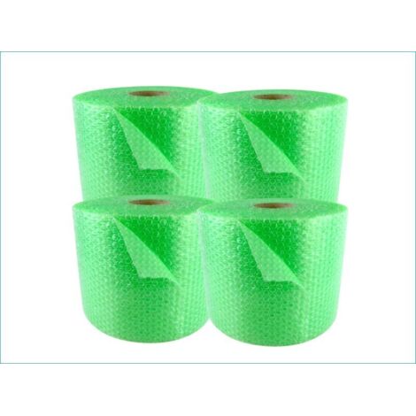 Lot de 4 Film bulles 50% recyclé 45µ 50 cm X 100 M