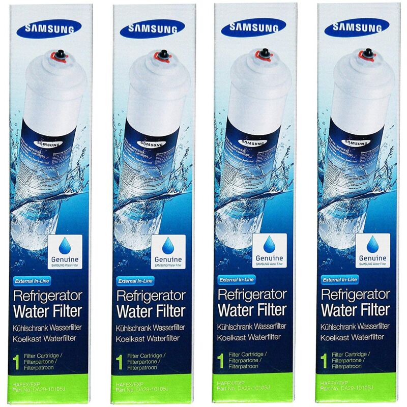 Samsung - Lot de 4 filtres à eaux originaux pour réfrigérateur américain
