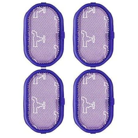 Lot de 4 Filtre de Rechange Lavable pour Aspirateur Dyson D30 DC31 DC34 DC35 DC44 DC45 DC56