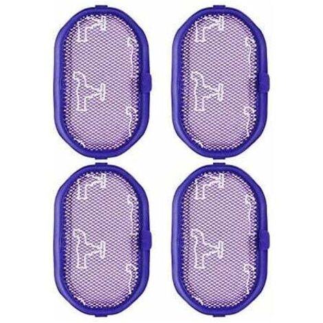 Lot de 4 Filtre de Rechange Lavable pour Aspirateur Dyson D30 DC31 DC34 DC35 DC44 DC45 DC56, Remplacer  917066-02