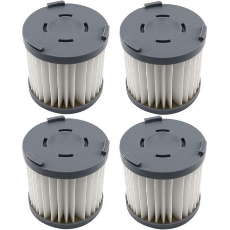 Lot de 4 filtres 4055453288 pour AEG TORNADO TOP5-21TG, TOP5-18IW, POP5-21TG, POP5-18IW aspirateur à main sans fil - Filtre HEPA réutilisable