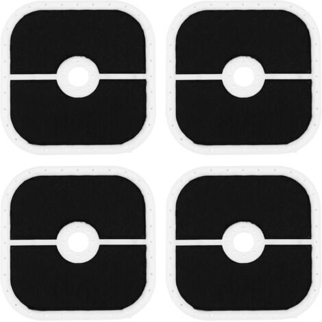Lot de 4 filtres à air A226000471 A226000472 compatibles avec les débroussailleuses Echo PB-251 PB-255 PB-265 et 266 Series