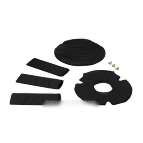 Lot de 4 Filtres à charbons pour Hotte WHIRLPOOL 481249028008