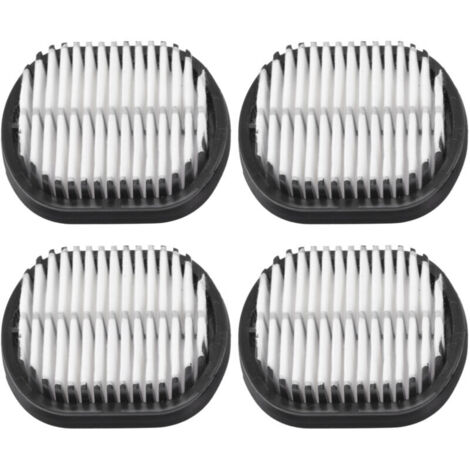Lot de 4 filtres à particules haute efficacité pour aspirateur 2.0 Slim, avec attrape-poussière, compatible avec le modèle Floor One S5 Combo.