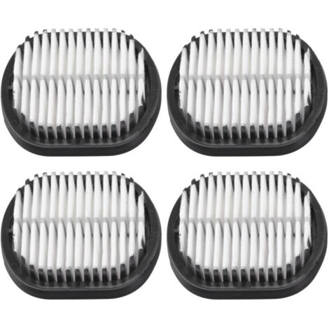 Lot de 4 filtres à particules haute efficacité pour aspirateur 2.0 Slim, avec attrape-poussière, compatible avec le modèle Floor One S5 Combo.