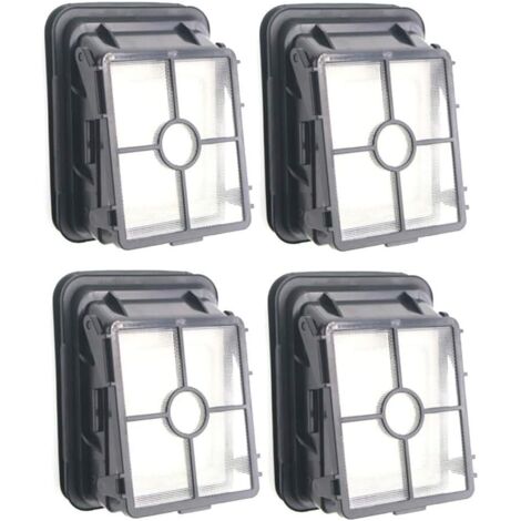 Lot de 4 filtres anti-poussière HEPA 1866 pour aspirateur Bissell CrossWave 1785 série 1785G 1785V 1785W