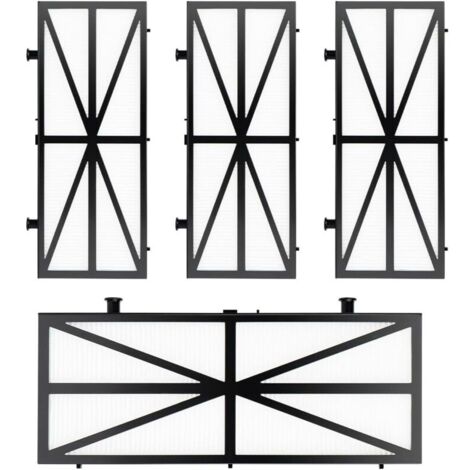 Lot de 4 filtres de nettoyage de piscine compatibles avec Dolphin DX3, DX4, DX4S, Supreme M3, Apolloa, Apolloa Plus, H50 Robot Pool Cleaner, partie 9991422-R4