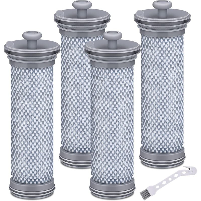 Lot de 4 filtres de rechange compatibles avec les aspirateurs sans fil A10 A11 Hero A10/A11 Master Pure One S11 Series S12 x pour filtres A11