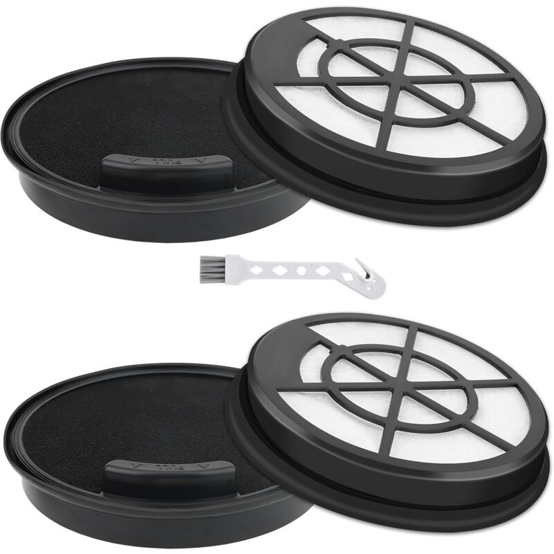 Lot de 4 filtres de rechange NEN110A pour aspirateur-traîneau sans sac Eureka NEN110A, NEN110B, NEN110D WhirlWind