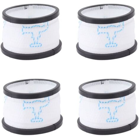 Lot de 4 Filtres de Rechange pour Aspirateur INSE S600 S6P S6, Cartouches Filtrantes Réutilisables Lavables, Filtres à Mailles de Mise à Niveau à Forte Adsorption, Accessoires