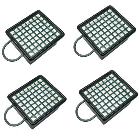Lot de 4 filtres de rechange pour aspirateur Kobold VK130, VK131 et VK120-AquaForge