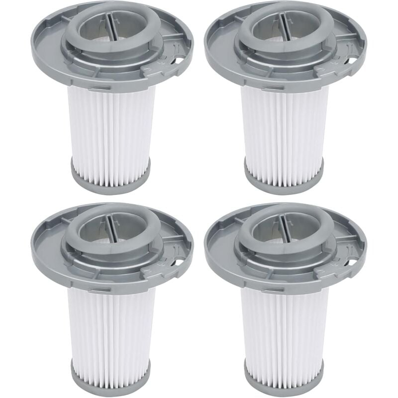 Lot de 4 filtres de rechange pour aspirateur sans fil Rowenta X-Force Flex 8.60 RH96XX RH9611 RH9637 RH9638 RH9639 et X-PERT 6.60 RH68XX RH6821