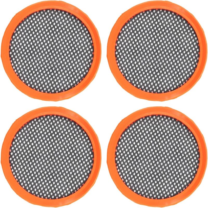 Lot de 4 filtres de rechange pour aspirateurs sans fil Philips SpeedPro et SpeedPro Aqua - Filtres compatibles FC8009/01 FC6721 FC6722 FC6723 FC6724