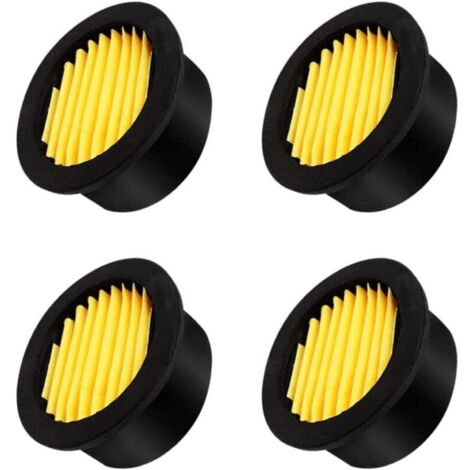 Lot de 4 filtres de rechange pour compresseur d'air, filtre d'admission en papier, silencieux, accessoires pour générateur, souffleur et échappement