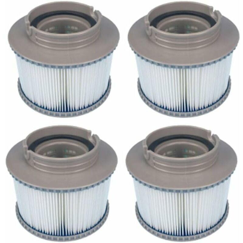 Lot De 4 Filtres De Rechange Pour Mspa Fd2089, Cartouche De Filtre Pour Piscine Et Spa