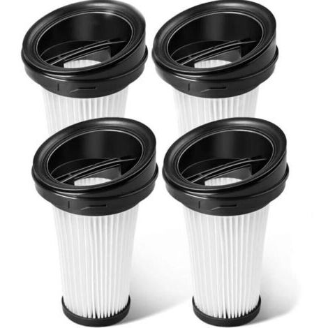 Lot de 4 filtres de rechange pour Rowenta X-pert 3.60 X-Pert 160 RH72xxx RH6921WO RH6933WO RH6971WO Aspirateur balai RH6974WO ZR005202