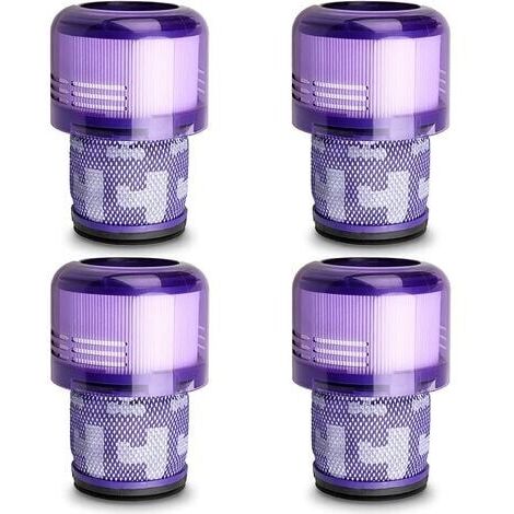 Lot de 4 Filtres de Remplacement compatible pour Dyson V11 SV14 Séries