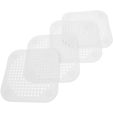 Lot de 4 filtres de vidange pour égouttoir, filtre de vidange de sol, nettoyant pour filtre d'évier pour déboucheur d'évier, drain de sol d'évier pour