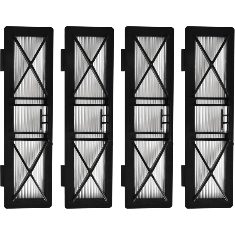 Lot de 4 filtres HEPA de rechange pour aspirateur Neato Botvac D et Connected Series D7 D80 D85 D3 D75 D5 70e 75 80 85