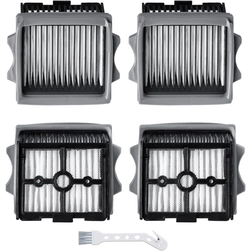 Lot de 4 Filtres HEPA de rechange pour Tineco FLOOR ONE S5 Combo / S5 Combo Power KIT aspirateur sec et humide