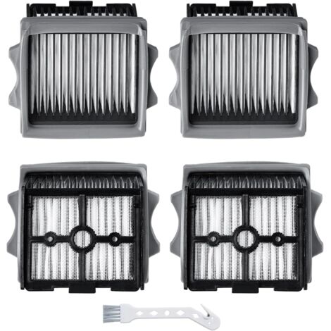 Lot de 4 Filtres HEPA de rechange pour Tineco FLOOR ONE S5 Combo / S5 Combo Power KIT aspirateur sec et humide