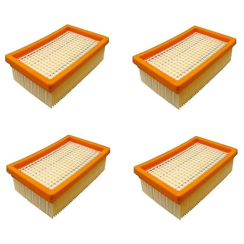 Fei Yu - Lot de 4 filtres Hepa pour aspirateur haut de gamme Wd4 Wd5 Mv4 Wd5p
