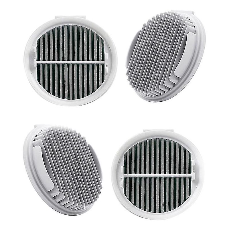 Lot de 4 filtres Hepa pour aspirateur intelligent sans fil Xiaomi Roidmi F8