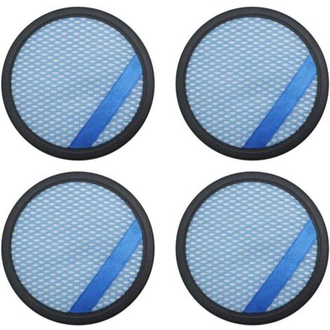 Lot de 4 filtres HEPA pour aspirateur Philips FC6400 FC6402 FC6405 FC6408 FC6409 FC6166 - Accessoires pré-moteur lavables