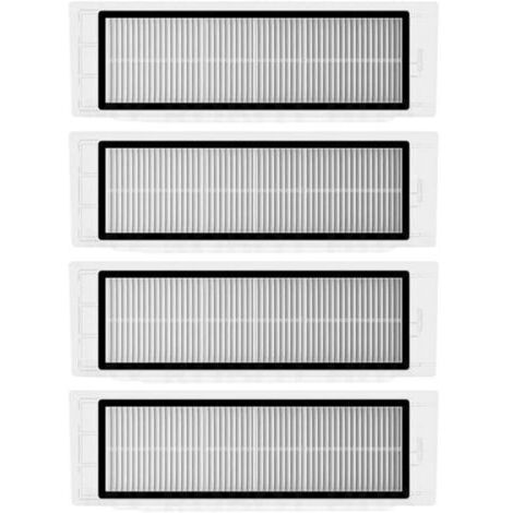 Lot de 4 filtres Hepa pour aspirateur Xiaomi Roborock S6 S5 MAX S60 S65 S5 S50 S55 E25 E35
