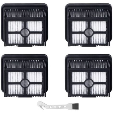 Lot de 4 filtres HEPA pour Dreame H12 Pro / H12 Dual / H12 Pro Ultra / H13 Pro/H15 Pro Aspirateur Eau et poussière