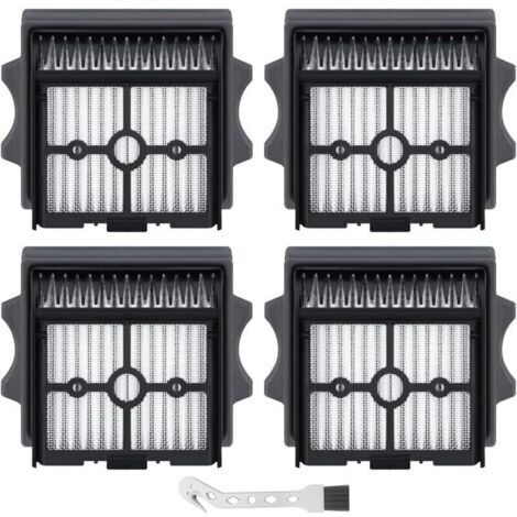 Lot de 4 filtres HEPA pour Tineco FLOOR ONE stretch S6/SWITCH S6/SWITCH S6 Stretch/SWITCH S7 Stretch/S7 Stretch Steam/S7 Stretch Ultra/S9 Artist/S5 Combo/i6 Stretch/i5 Stretch/S7 Artist Aspirateur