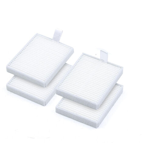 Lot de 4 filtres HEPA pour Xiaomi S20, pièces détachées et accessoires pour aspirateurs robots