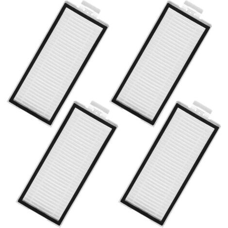 Lot de 4 filtres lavables pour aspirateurs robots Roborock Q5 Pro, Q5 Pro+ (Plus), Q5 Max+ (Plus), Q5 DuoRoller+, Q7, Q7+, Q7 Max, Q7 Max+, Q8 Max et Q8 Max+