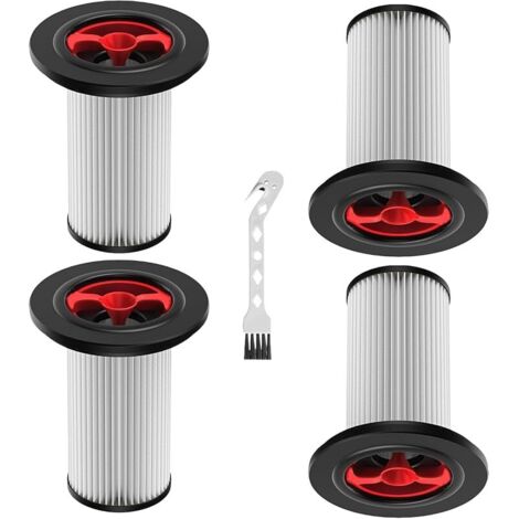 Lot de 4 filtres pour aspirateur Bosch Unlimited Gen 2 Serie 8 BKS8214W BSS81POW1 BSS825ALL Filtre de rechange (numéro de pièce 12036642 12023349)